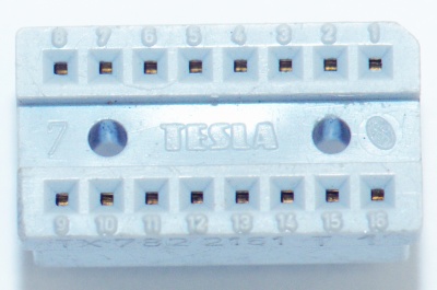 рс колодка tesla бу контакт 